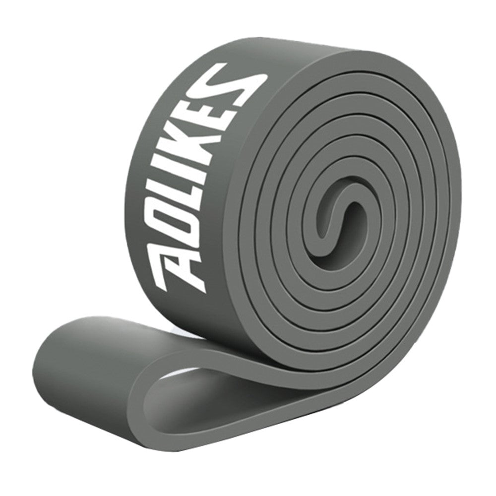 AOLIKES 3612 2080x4.5x29mm 35-85lb Resistance Band Workout Stretch Band for Muscle Strength Training, Black