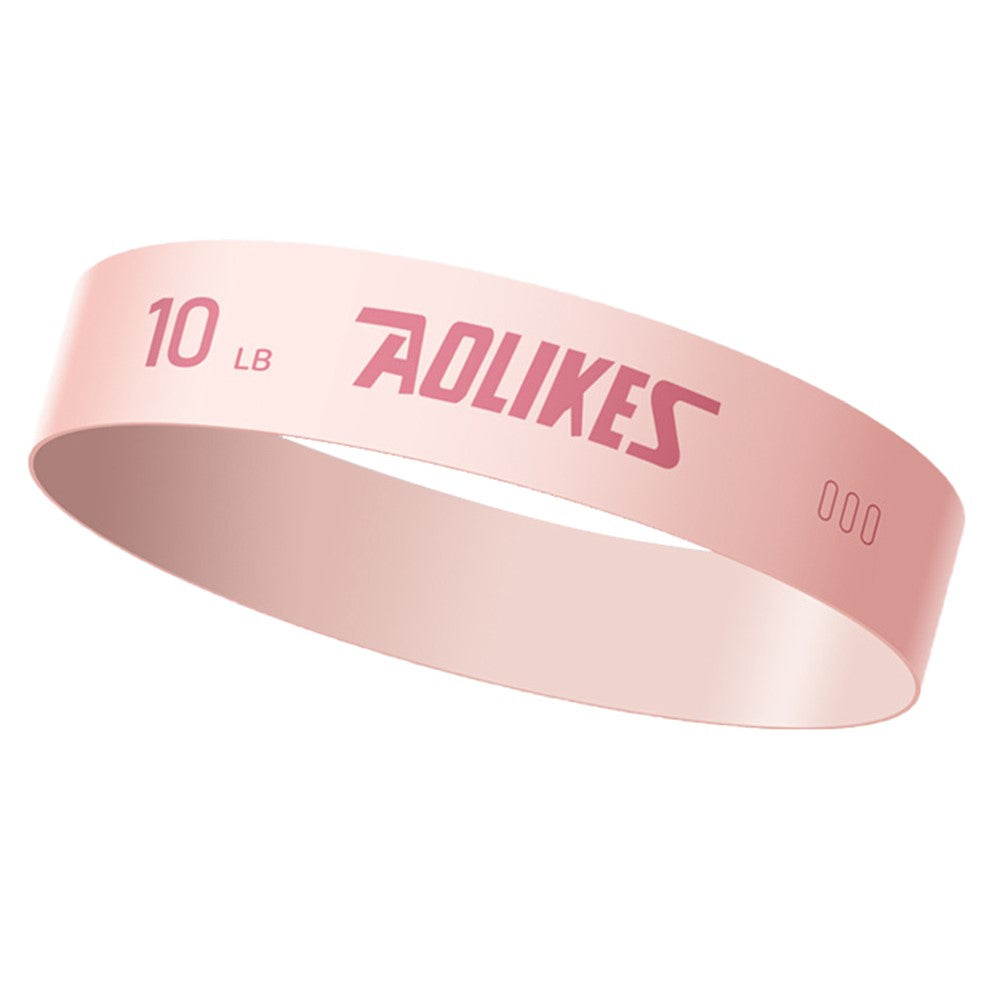 AOLIKES 3611 1Pc 60cm Latex Resistance Band Exercise Band for Powerlifting Strength Training