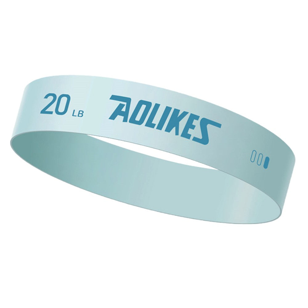 AOLIKES 3611 1Pc 60cm Latex Resistance Band Exercise Band for Powerlifting Strength Training