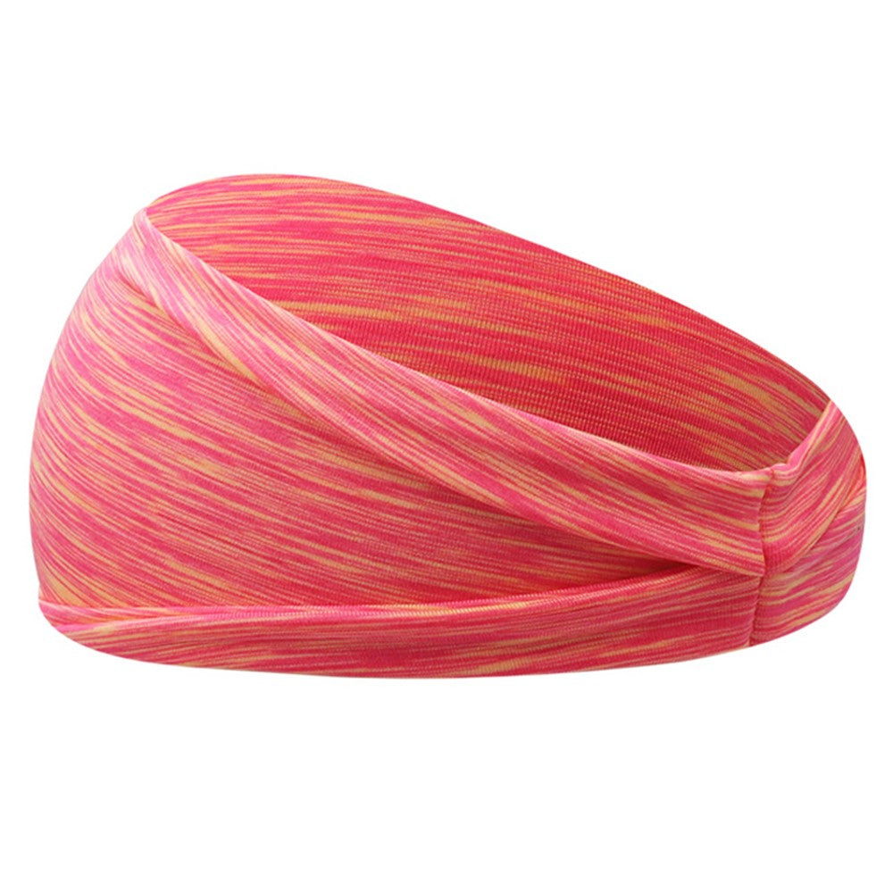C41 Elastic Workout Sports Yoga Hair Bands Non-slip Moisture Wicking Headbands for Women and Men