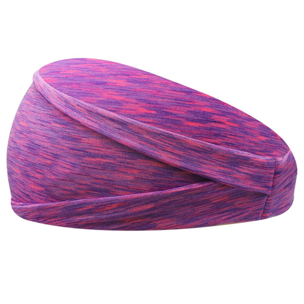C41 Elastic Workout Sports Yoga Hair Bands Non-slip Moisture Wicking Headbands for Women and Men