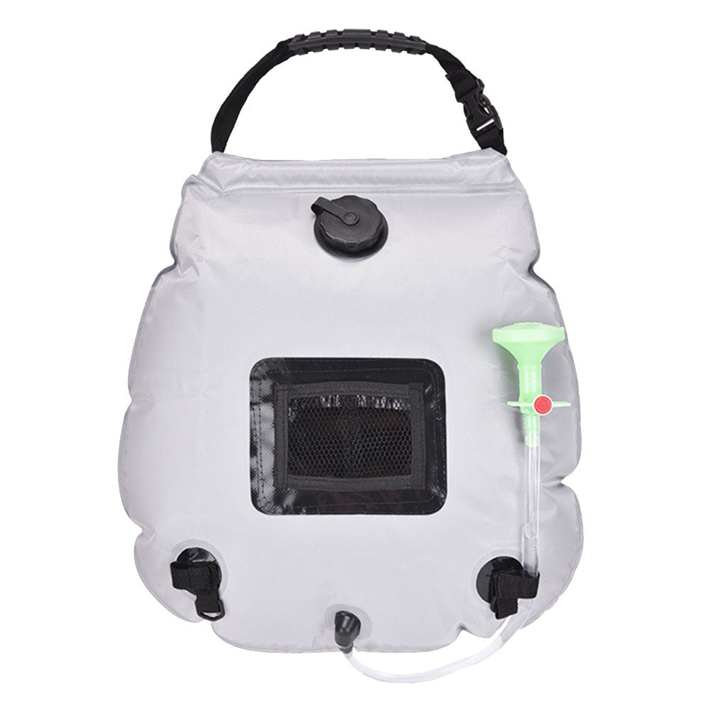 AOTU AT6628 20L Portable Shower Bag Solar Heating Shower Bag for Outdoor Camping Hiking