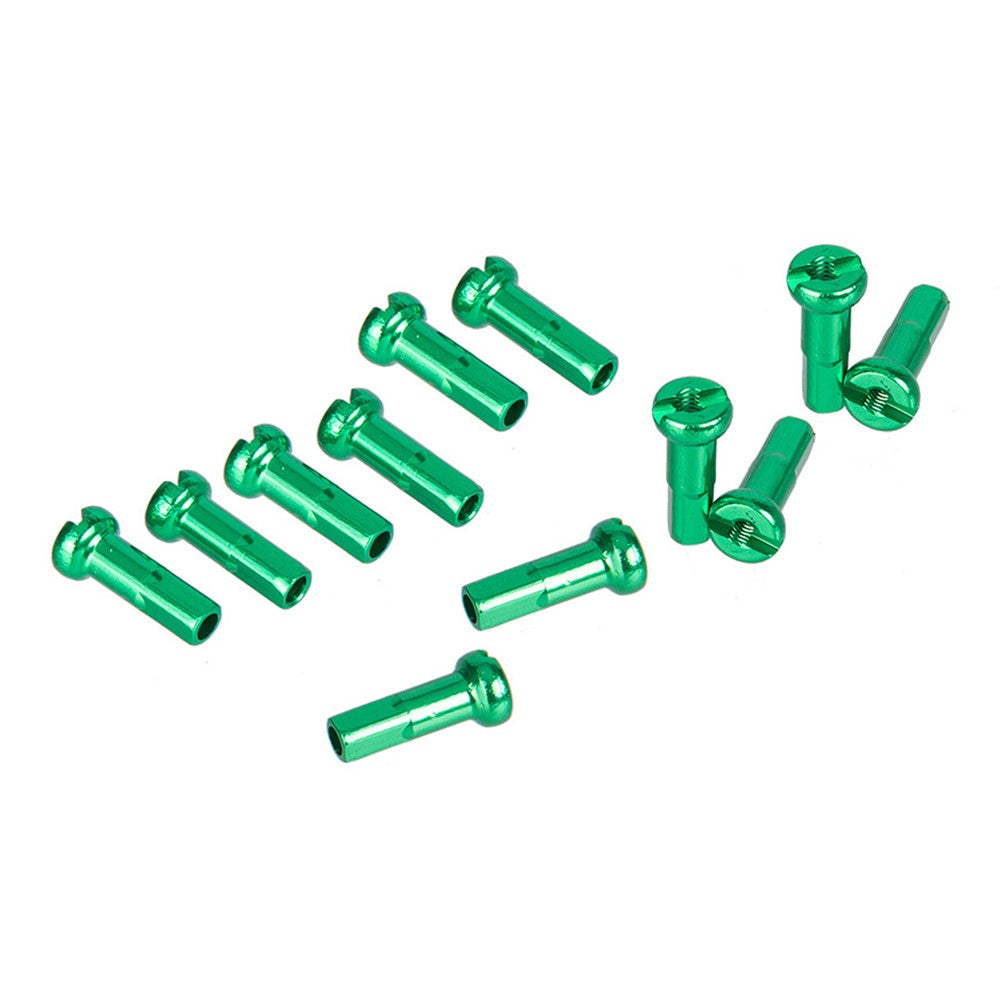 ZTTO 12Pcs / Pack Mountain Bike Color Spoke Cap Aluminum Alloy 14G Spoke 14mm Bicycle Spoke Accessories