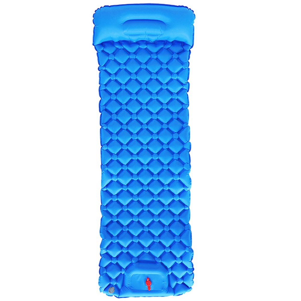 LX-T04 Easy Inflatable Camping Mattress Sleeping Mat TPU+Nylon Sleeping Pad