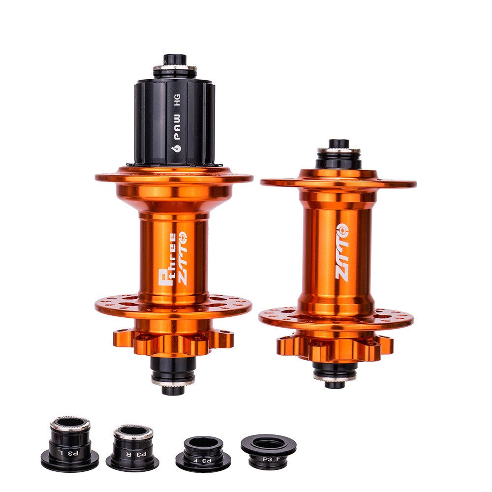 ZTTO P3 1 Pair MTB Bicycle 8-11 Speed 32H 6 Pawls Aluminum Alloy Disc Brake Hub