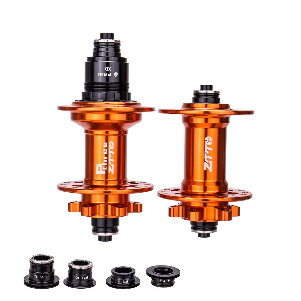 ZTTO P3 1 Pair MTB Bicycle 8-11 Speed 32H 6 Pawls Aluminum Alloy Disc Brake Hub