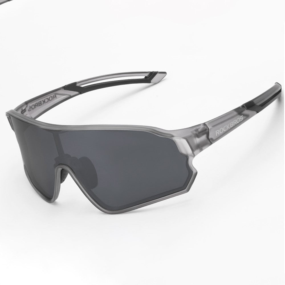 ROCKBROS Sports Glasses for Cycling Running Shatterproof PC Lens Windproof Polarized Sunglasses