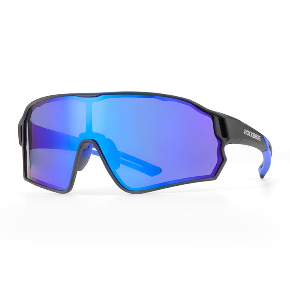 ROCKBROS Sports Glasses for Cycling Running Shatterproof PC Lens Windproof Polarized Sunglasses