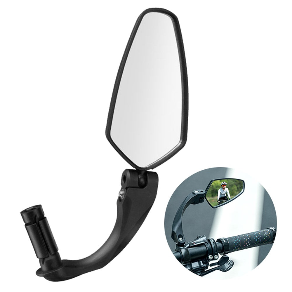 ROCKBROS FK-212 Handlebar Bike Mirror 360-Degree Rotation Bar End Rearview Mirror