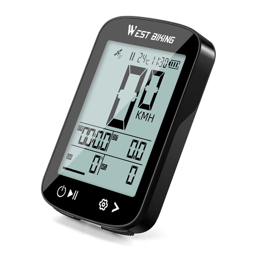 WEST BIKING YP0702113 GPS Bike Computer Wireless Digital Speedometer MTB Bicycle Odometer CE Certified