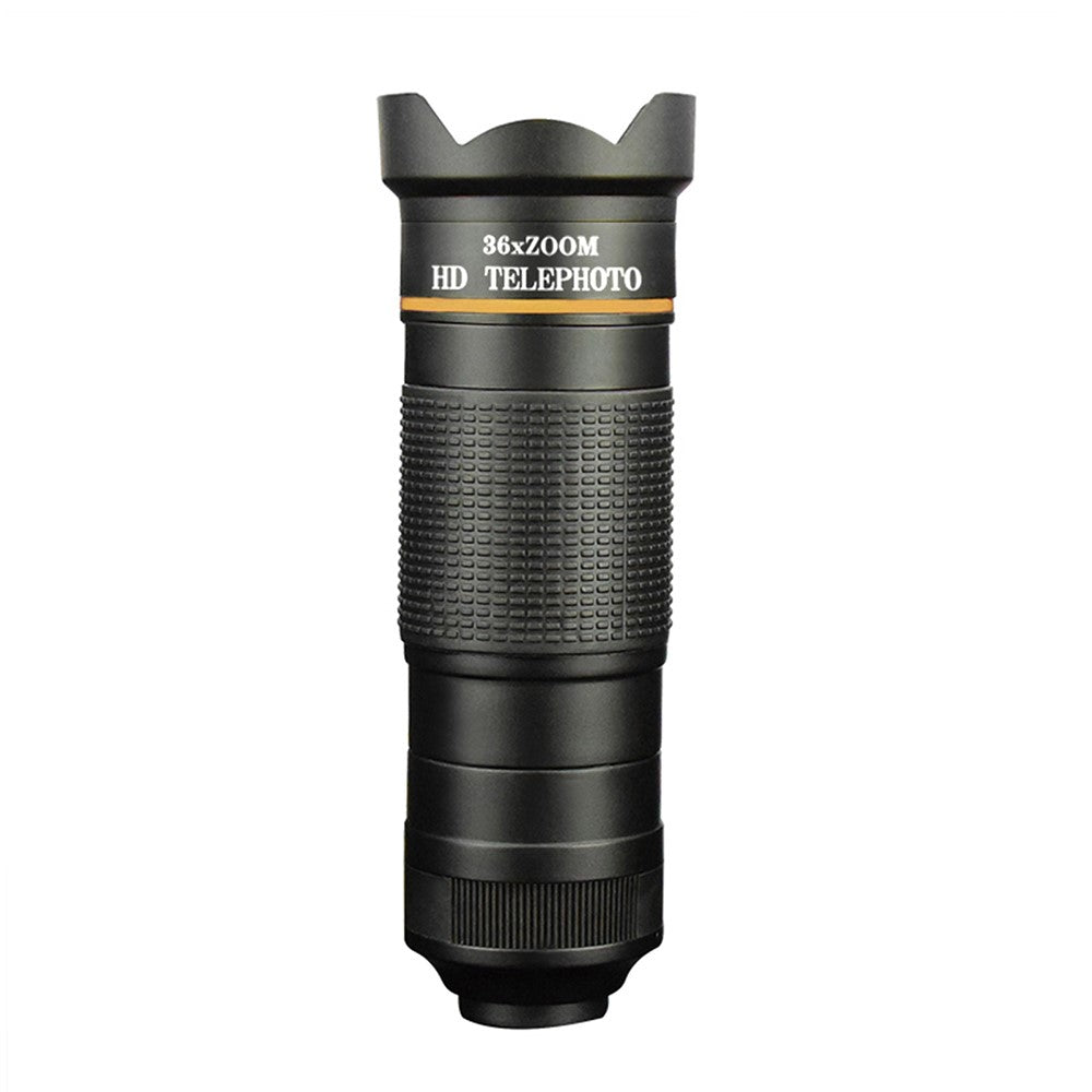 BRT-36S 36x Zoom HD Telephoto Mobile Phone Telescope Telescopic Focus Monocular for Outdoor Adventures Standard Version