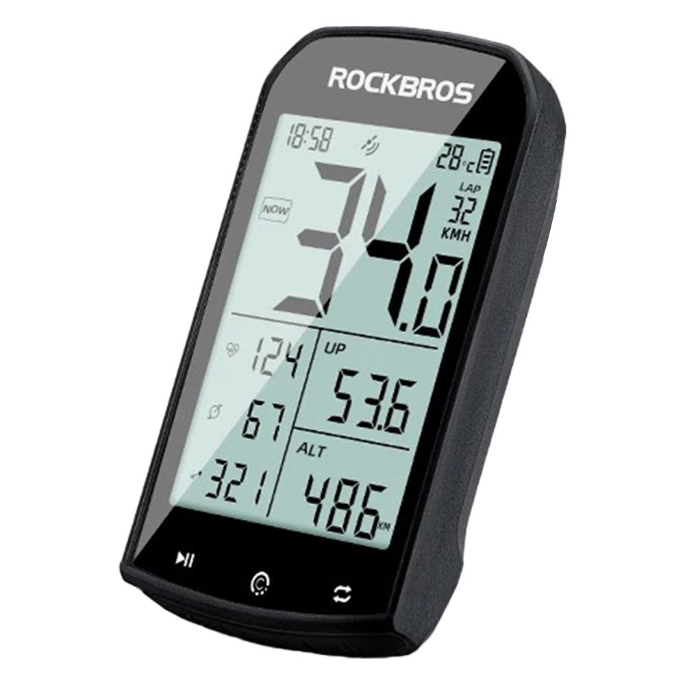 ROCKBROS M1 GPS Bike Computer ANT+ Bluetooth-compatible Bicycle Computer Mini Speedometer Odometer