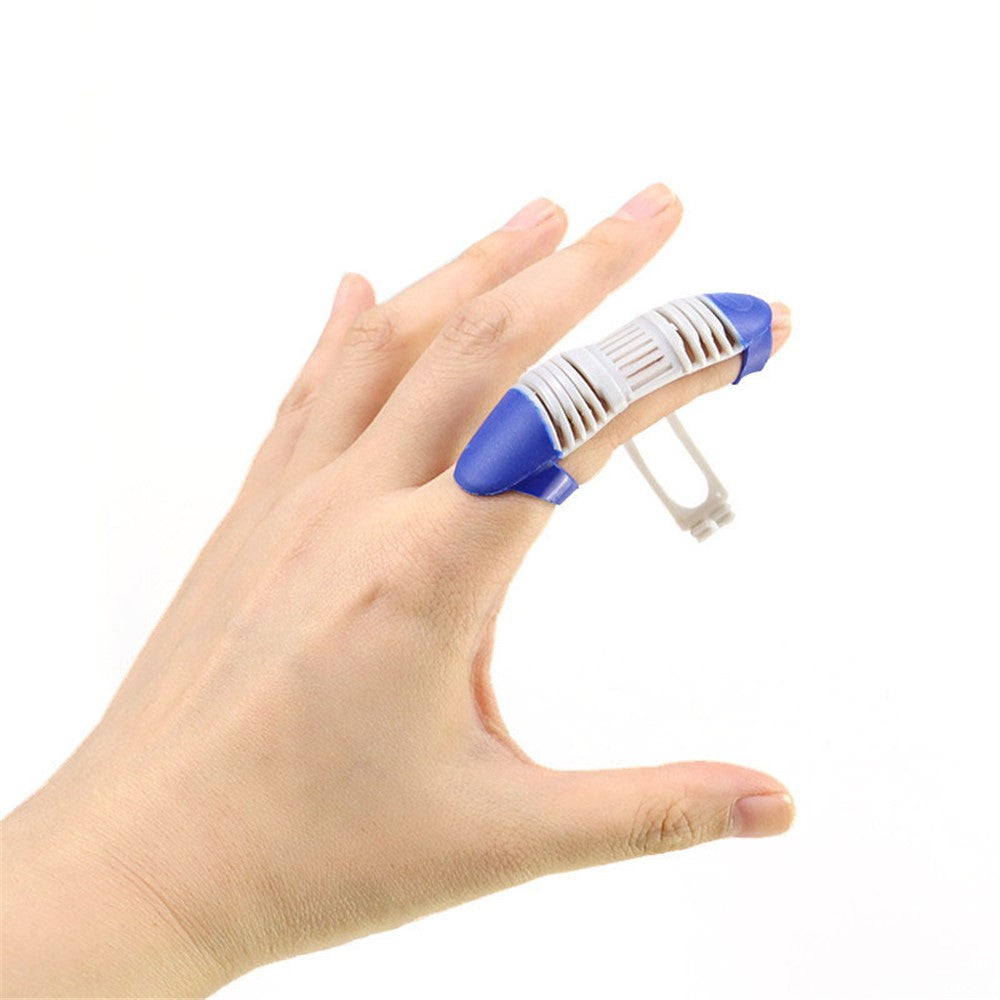 1Pc Basketball Finger Splint Guard Protector Fulcrum Support Adjustable Finger Sleeve