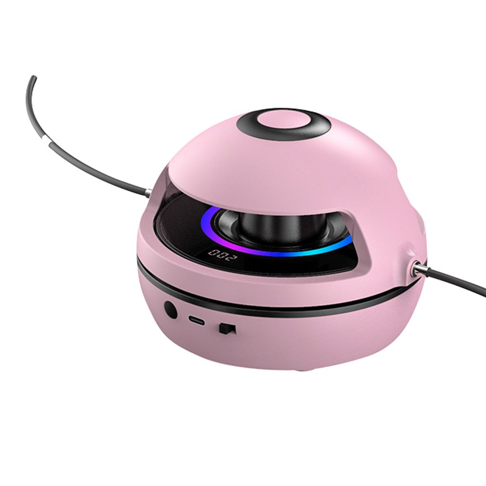 002 Automatic Electric Skipping Rope Machine LED Light Bluetooth-compatible Music Smart Electronic Counting Jump Rope Machine