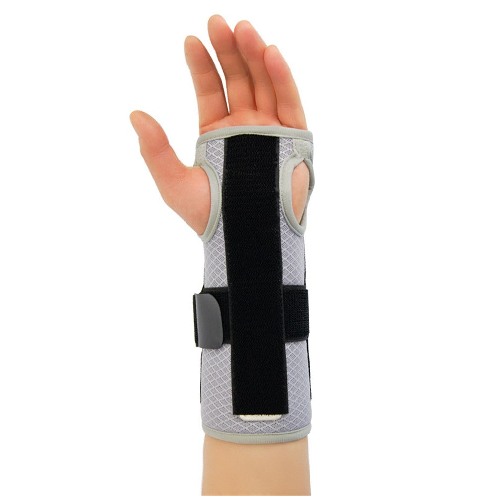 1Pc Adjustable Wrist Support with Aluminum Plate Splints Compression Wrist Brace