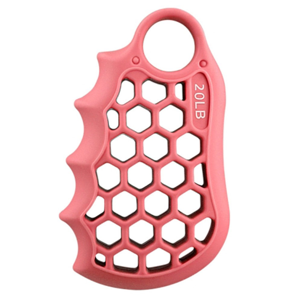 Honeycomb Elastic Silicone Finger Exerciser Grip Strengthener Training Hand Gripper