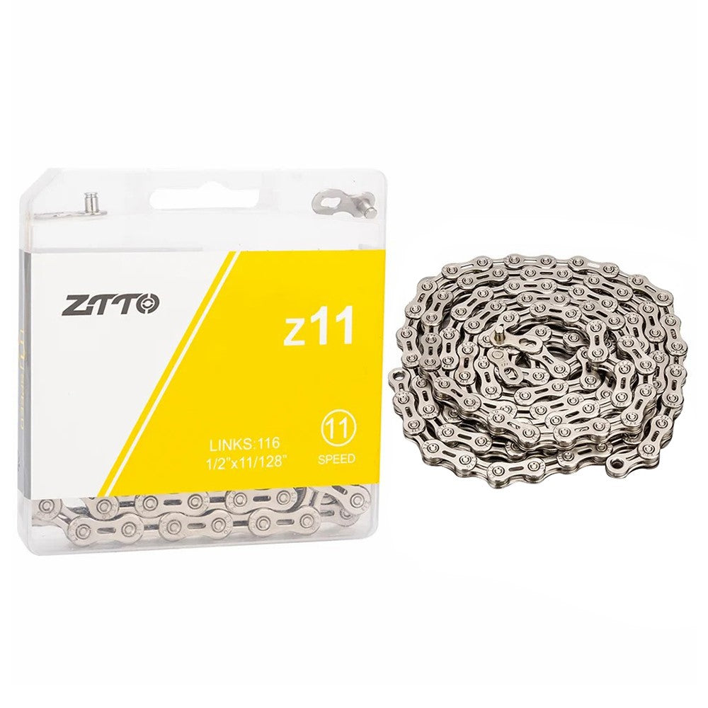 ZTTO Z11 Carbon Steel MTB Road Bike Chain 11-Speed 116 Links Bicycle Chain