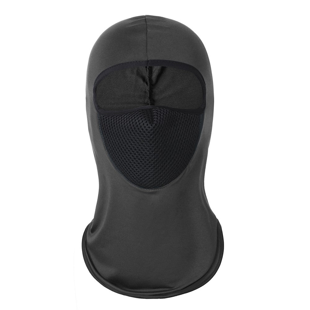 Summer Ice Silk Balaclava Face Cover Breathable Mesh Sun Protection Neck Gaiter Scarf for Outdoor Activities