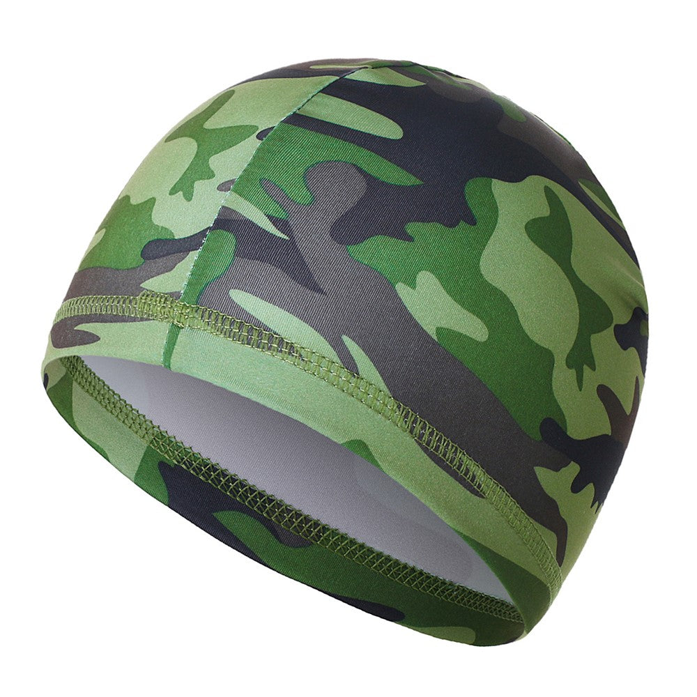 Quick Dry Sunproof Summer Cycling Cap Camouflage Bike Motorcycle Helmet Liner Hat Ice Silk Sport Headwear