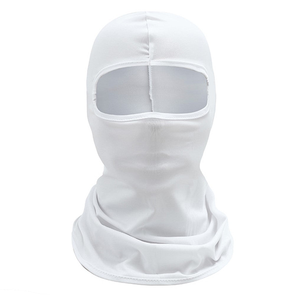 Outdoor Quick Dry Ice Silk Balaclava Face Cover Sun Protection Elastic Neck Gaiter Scarf