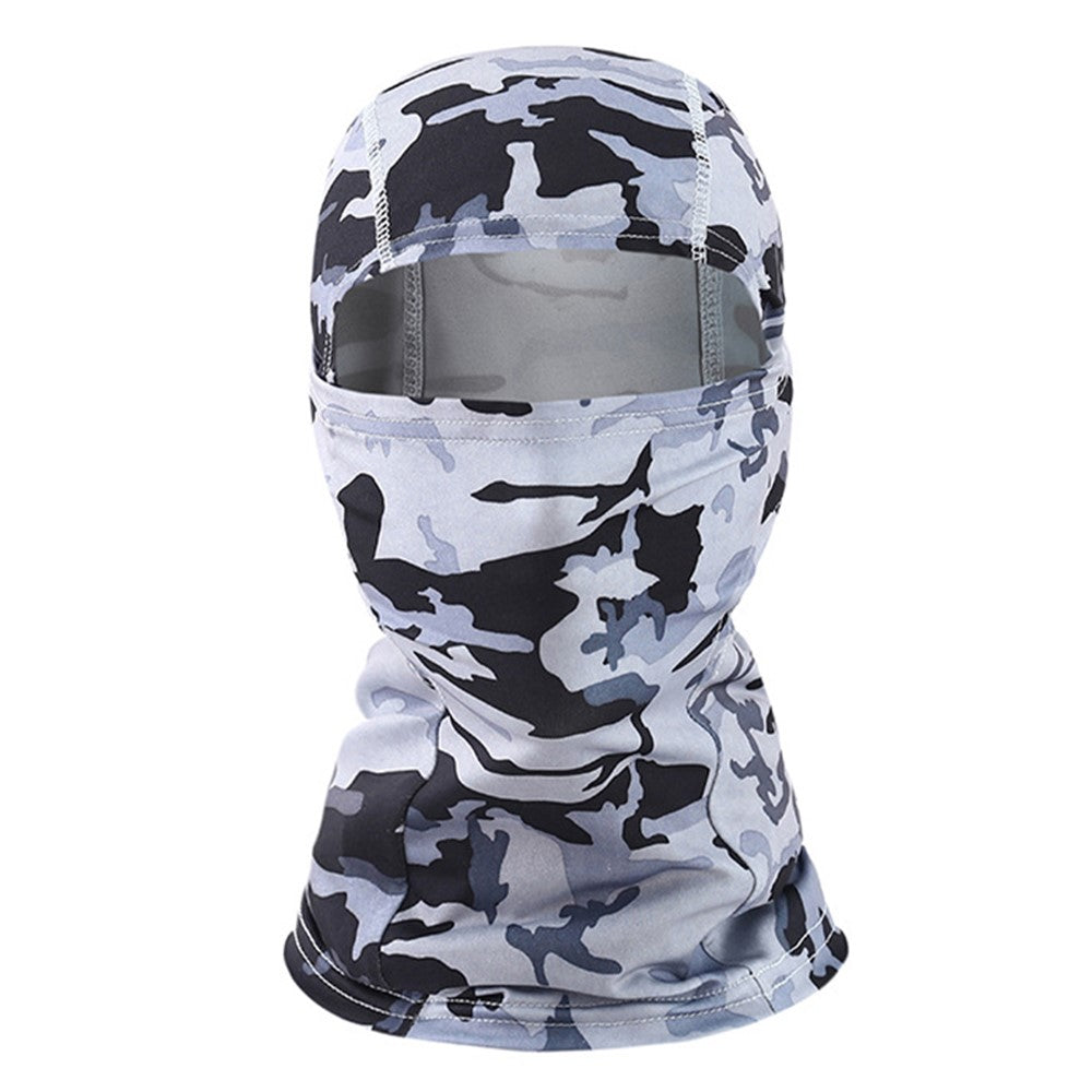 Outdoor Quick Dry Ice Silk Balaclava Face Cover Sun Protection Elastic Neck Gaiter Scarf