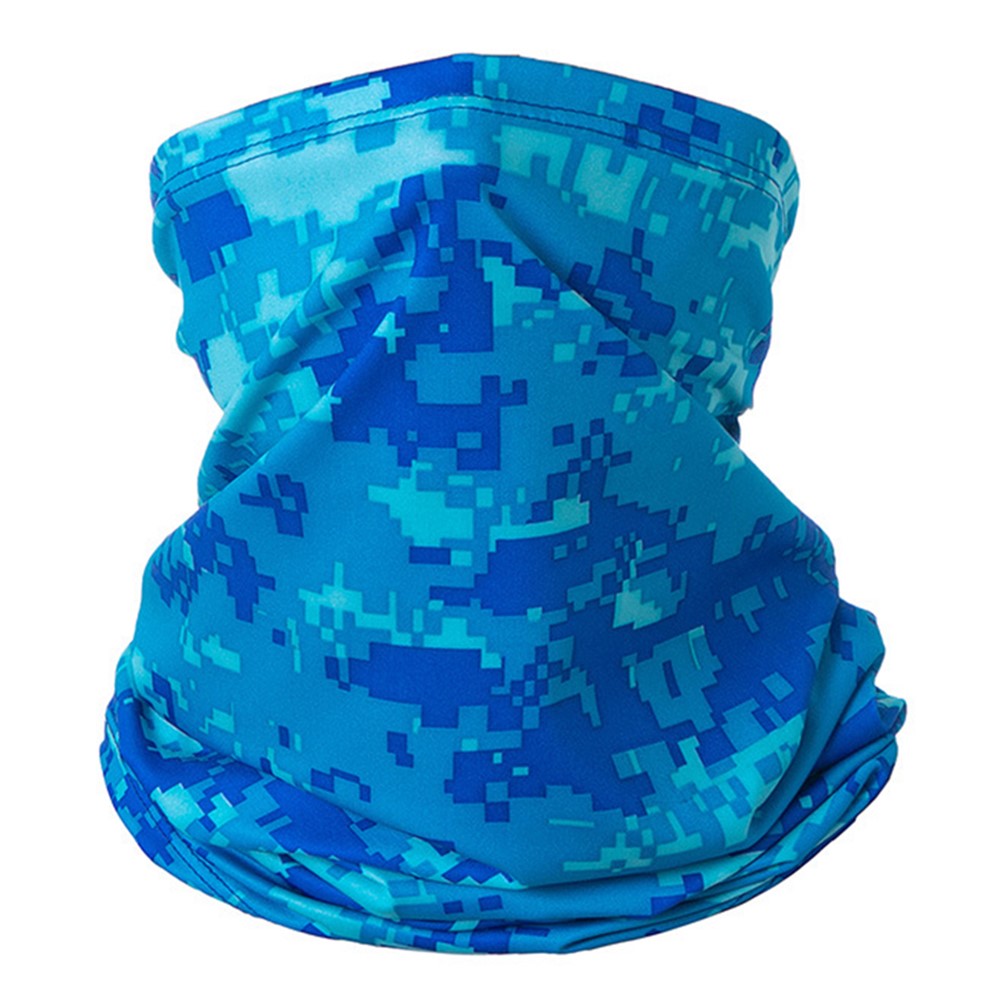 Summer Breathable Outdoor Cycling Half Face Mask Sun Protection Ice Silk Neck Gaiter