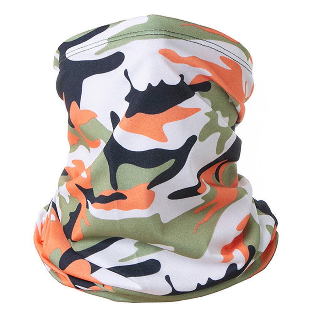 Summer Breathable Outdoor Cycling Half Face Mask Sun Protection Ice Silk Neck Gaiter