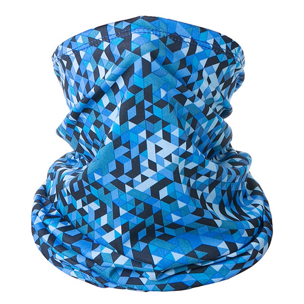 Summer Breathable Outdoor Cycling Half Face Mask Sun Protection Ice Silk Neck Gaiter