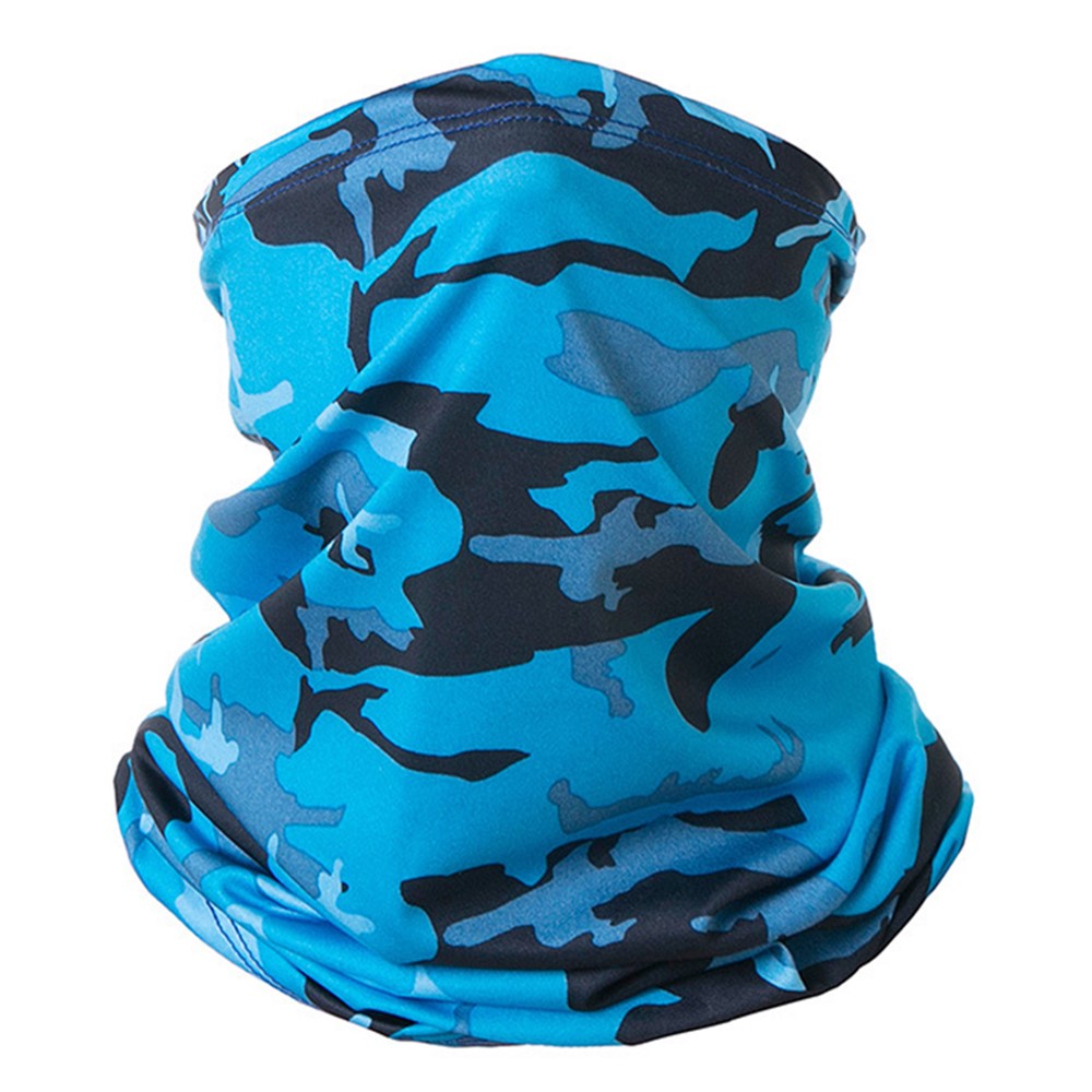 Summer Breathable Outdoor Cycling Half Face Mask Sun Protection Ice Silk Neck Gaiter