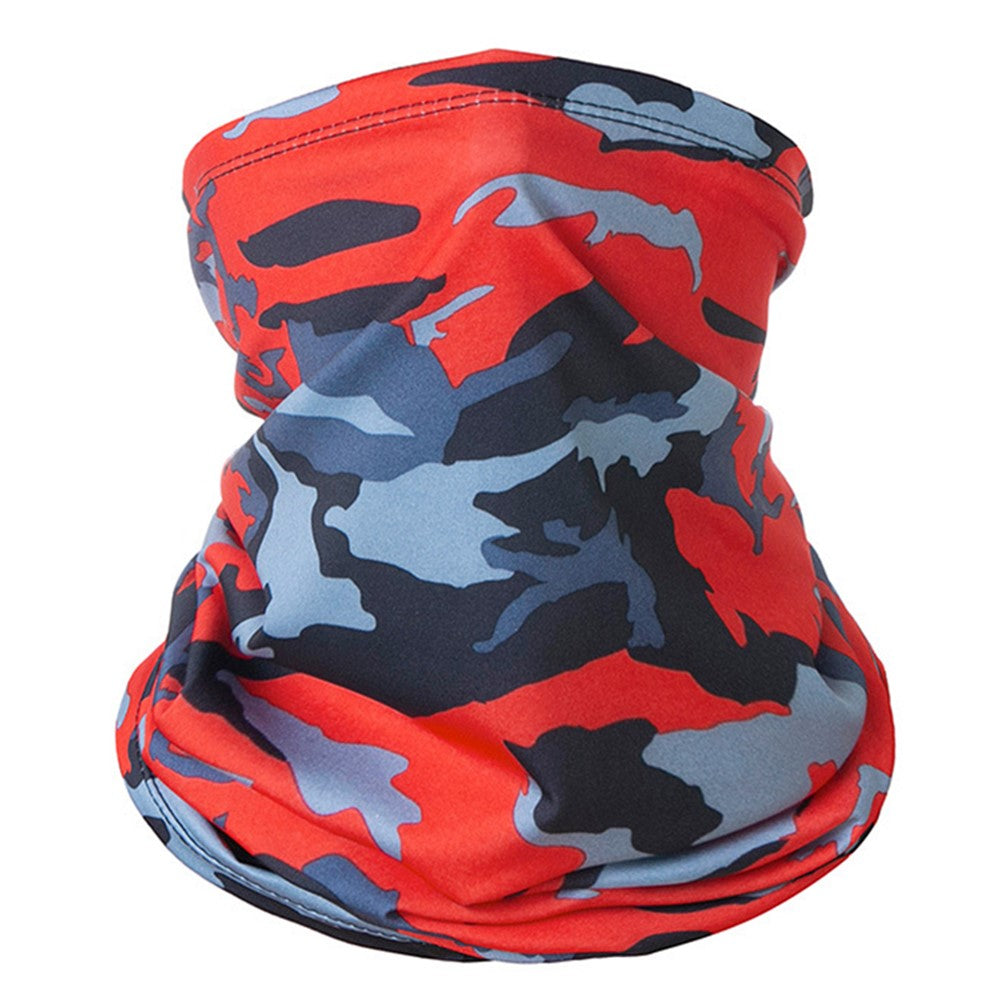 Summer Breathable Outdoor Cycling Half Face Mask Sun Protection Ice Silk Neck Gaiter