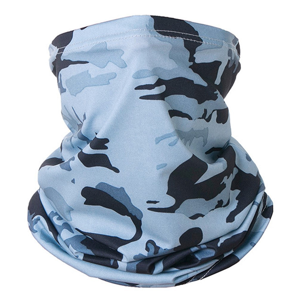 Summer Breathable Outdoor Cycling Half Face Mask Sun Protection Ice Silk Neck Gaiter