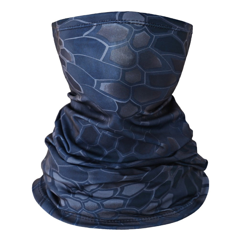 Summer Breathable Outdoor Cycling Half Face Mask Sun Protection Ice Silk Neck Gaiter