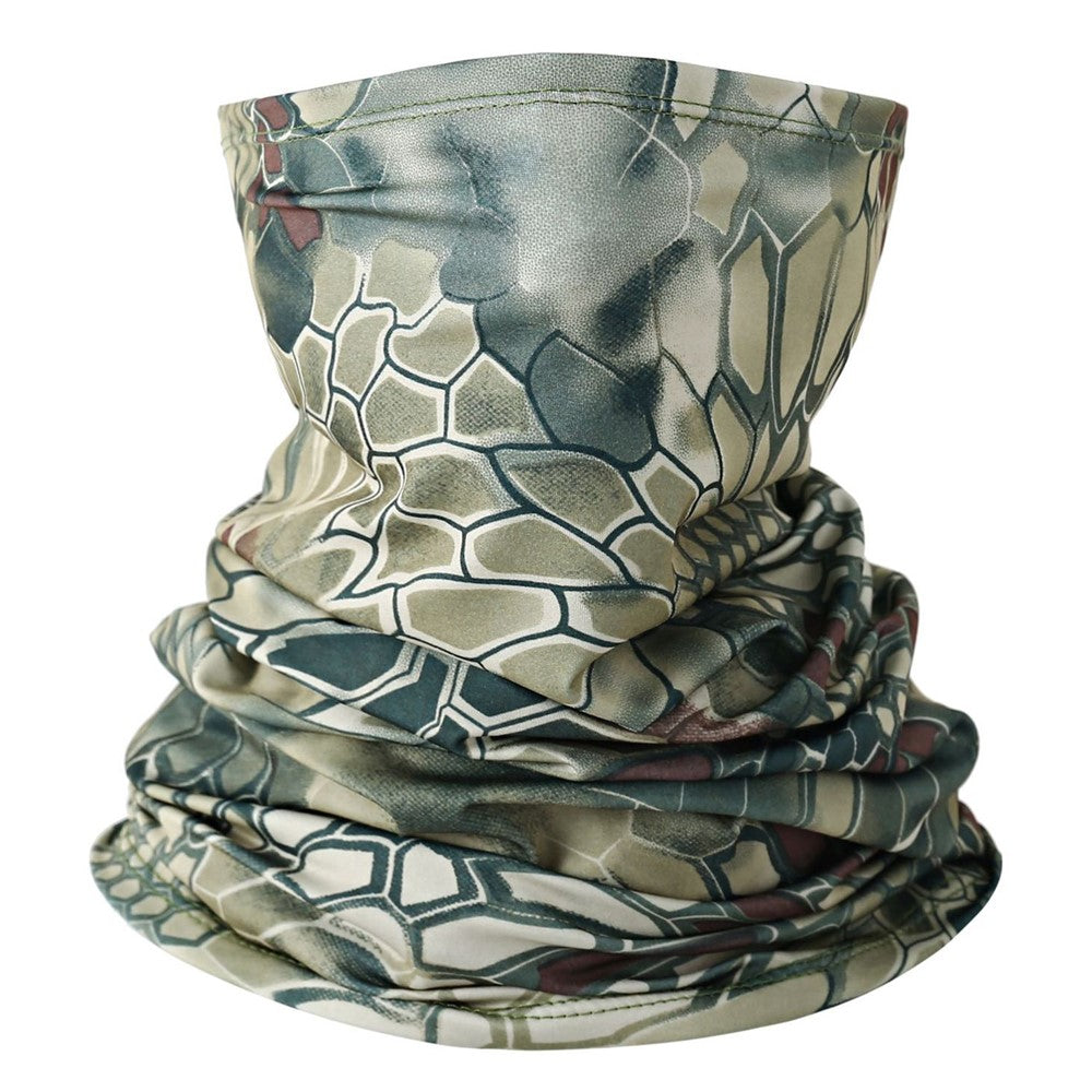 Summer Breathable Outdoor Cycling Half Face Mask Sun Protection Ice Silk Neck Gaiter