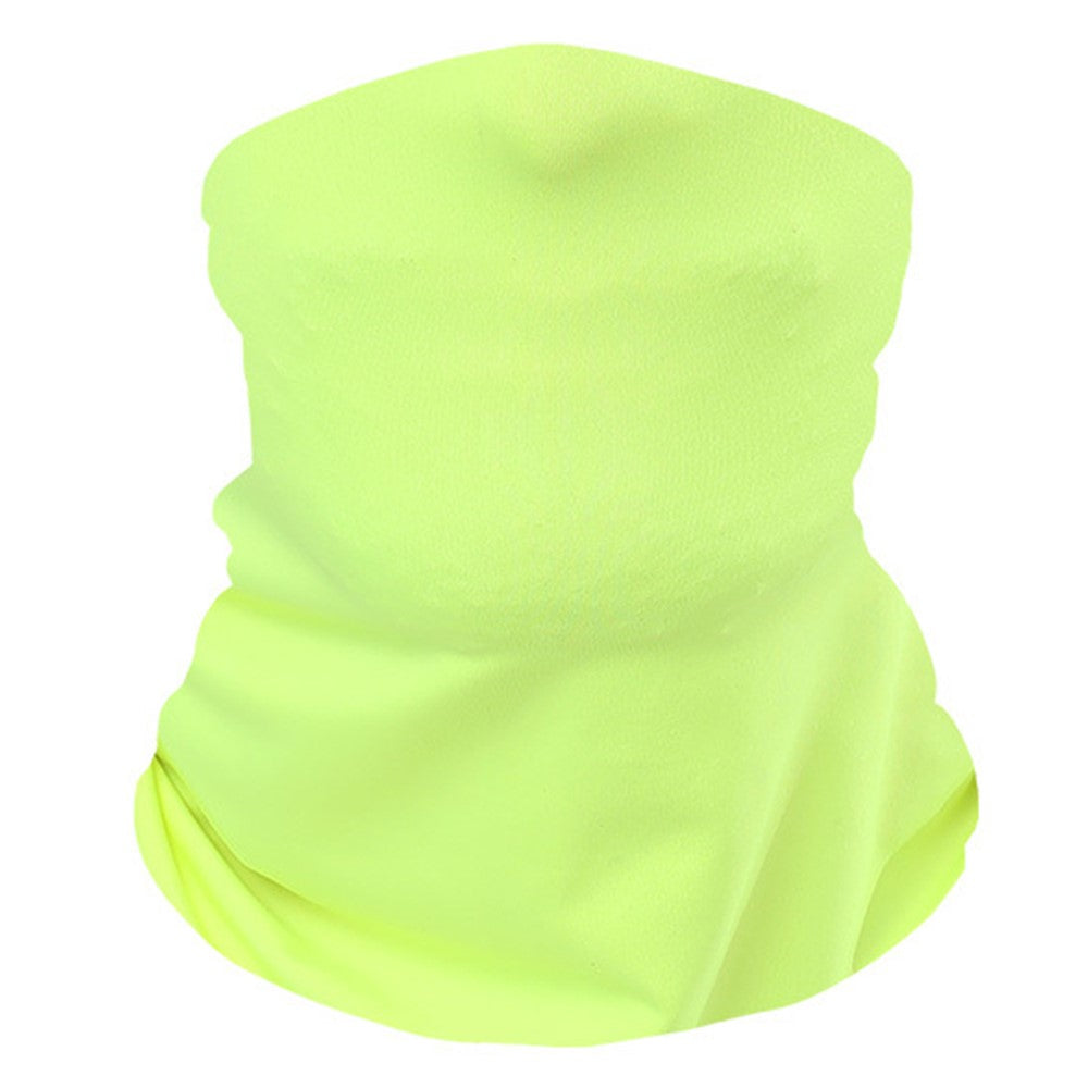 Summer Breathable Outdoor Cycling Half Face Mask Sun Protection Ice Silk Neck Gaiter