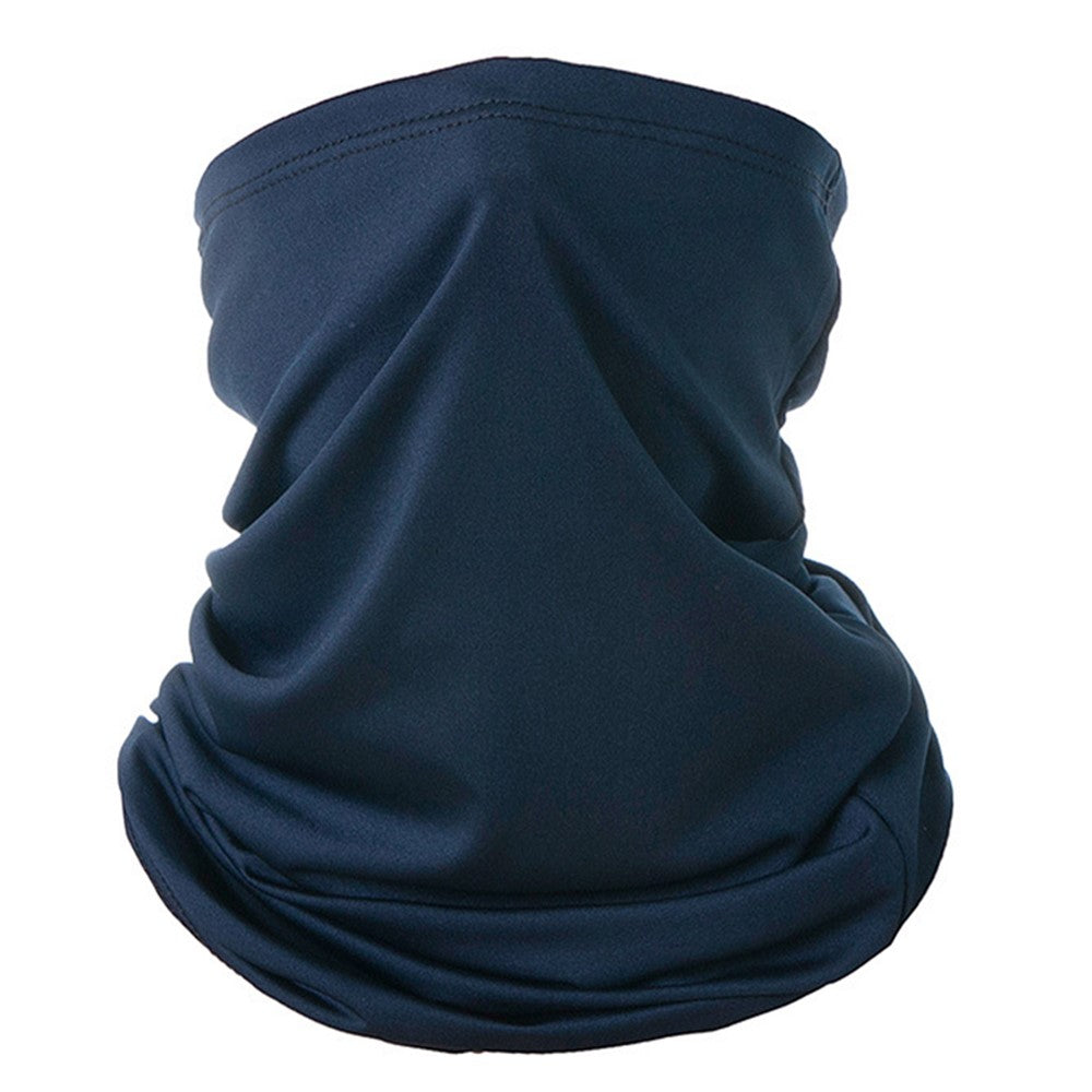 Summer Breathable Outdoor Cycling Half Face Mask Sun Protection Ice Silk Neck Gaiter