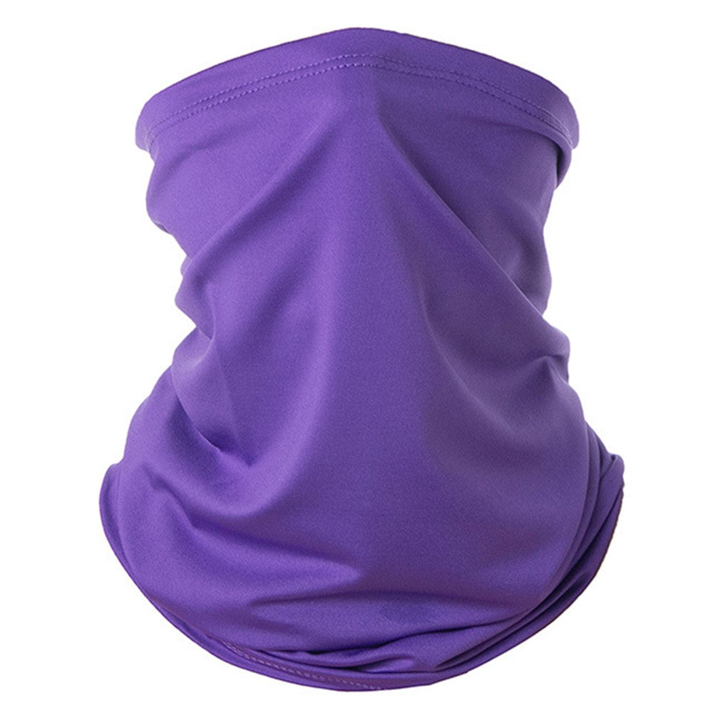 Summer Breathable Outdoor Cycling Half Face Mask Sun Protection Ice Silk Neck Gaiter