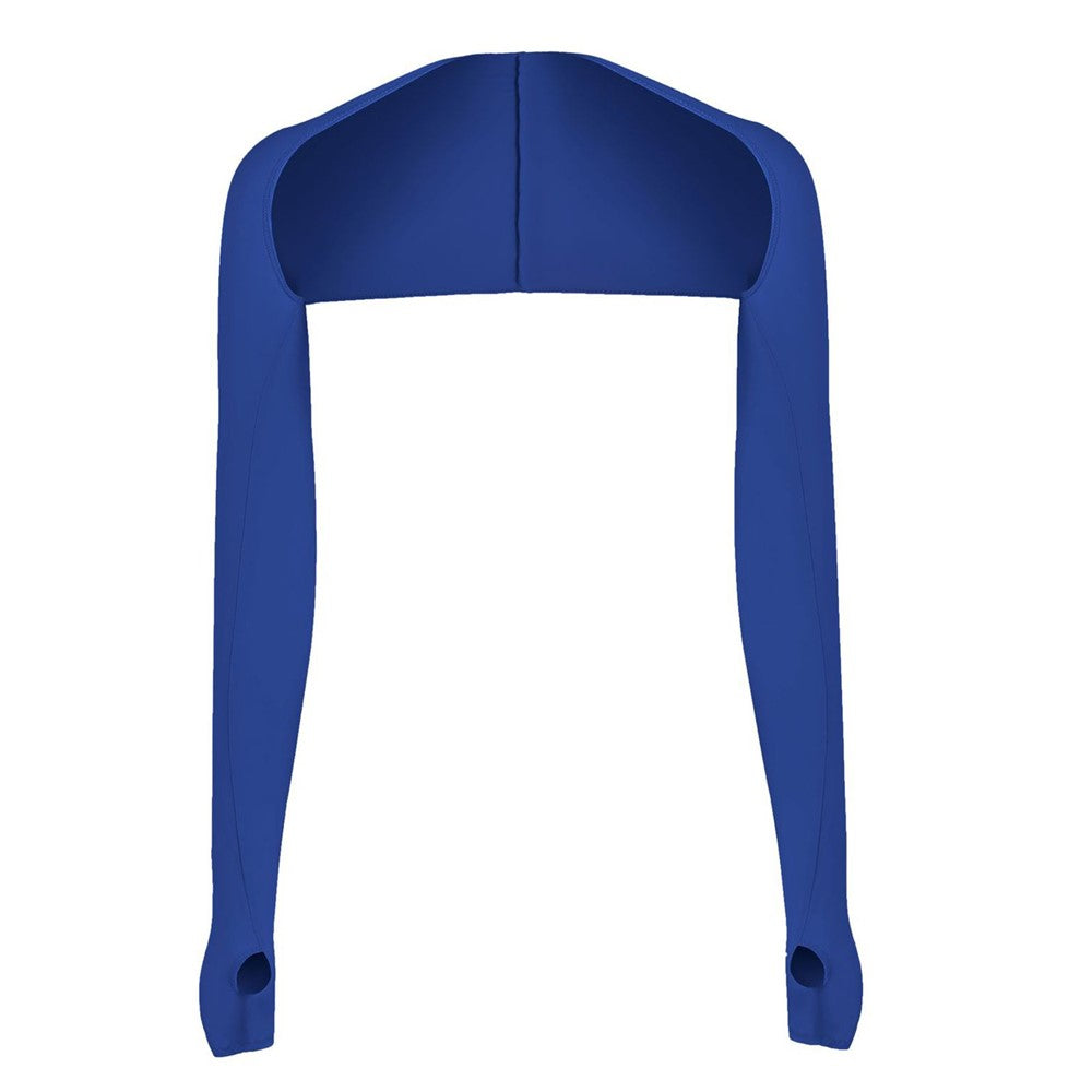 Golf Cycling Summer Ice Silk Long Sleeve Shawl Sunproof Shoulder Arm Protector for Outdoor Sports