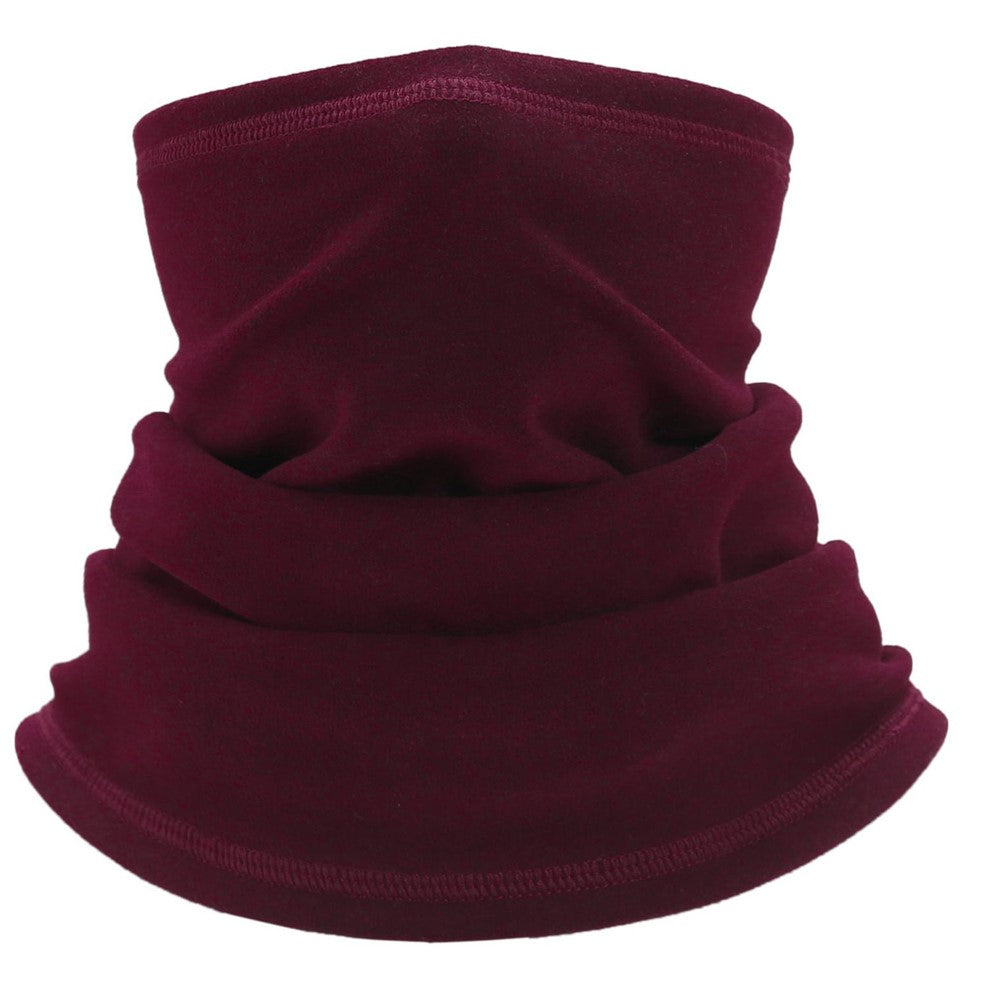 Winter Outdoor Cycling Half Face Mask Skiing Neck Scarf Elastic Warm Neck Gaiter