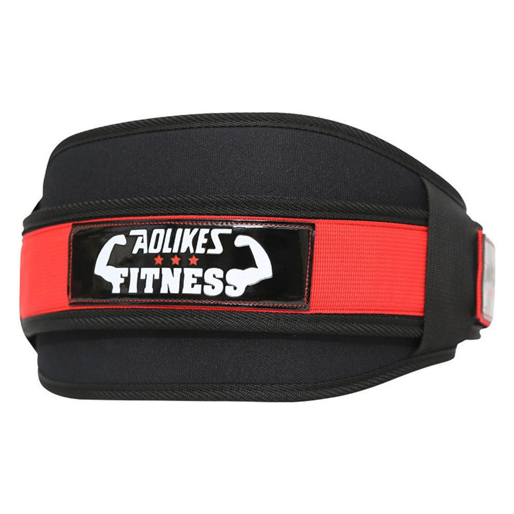 AOLIKES HY-7983 Weightlifting Belt Lumbar Support Squat Training Power Lifting Waist Belt Fitness Gym Waist Protector