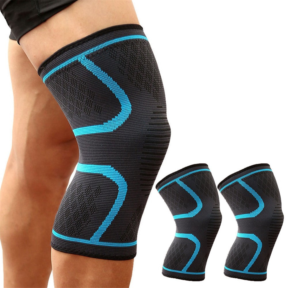 AOLIKES HX-7718 1 Pair Outdoor Sports Protective Knee Brace Support Anti-skid Knee Sleeve