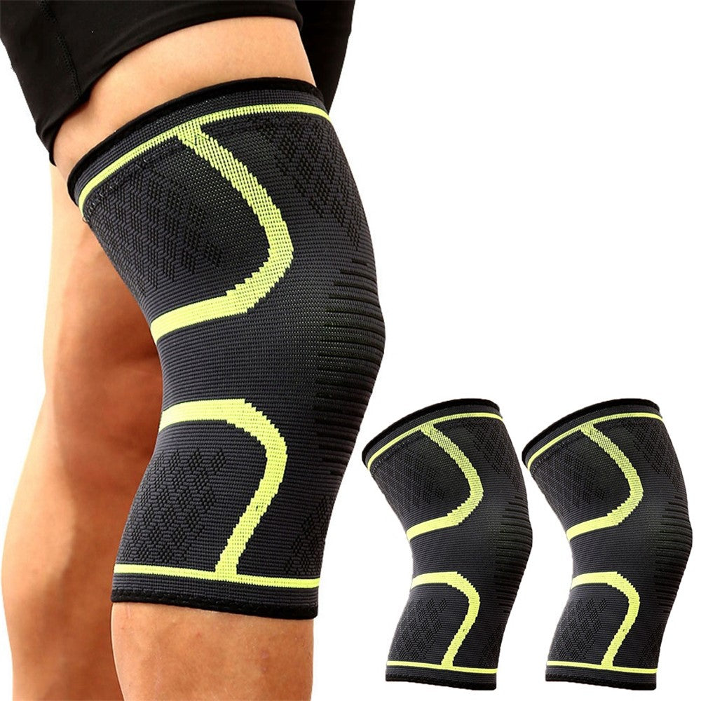 AOLIKES HX-7718 1 Pair Outdoor Sports Protective Knee Brace Support Anti-skid Knee Sleeve