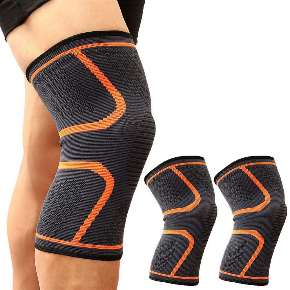 AOLIKES HX-7718 1 Pair Outdoor Sports Protective Knee Brace Support Anti-skid Knee Sleeve