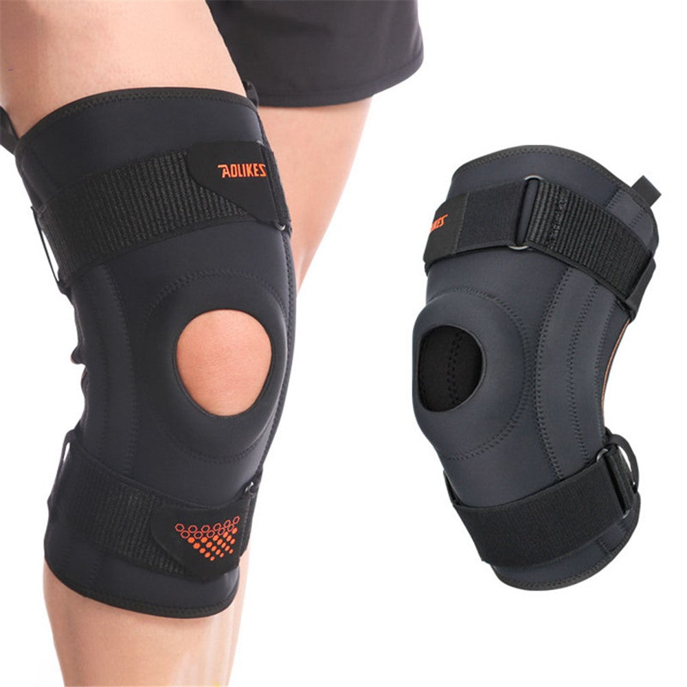 AOLIKES HX-7902 1Pc Knee Brace for Women and Men Knee Pain Reliever Patellar Knee Support with Side Stabilizers for Meniscus Tear Arthritis