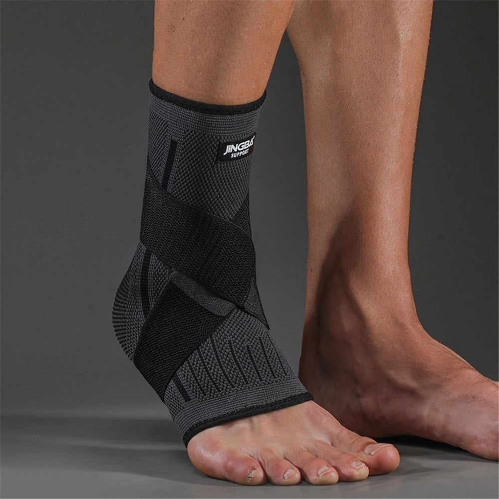 JINGBA SUPPORT 0147A 1Pc Nylon+Spandex Bandage Ankle Support Football Basketball Sports Safety Ankle Protection Ankle Brace