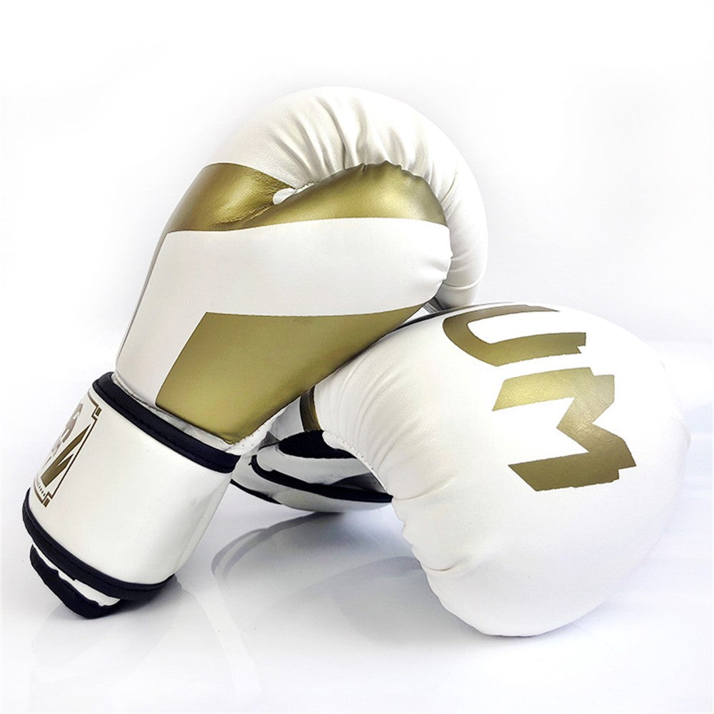 KAILUN NW-036 Leather Kick Boxing Gloves Karate Muay Thai Free Fight Training Gloves, 6oz