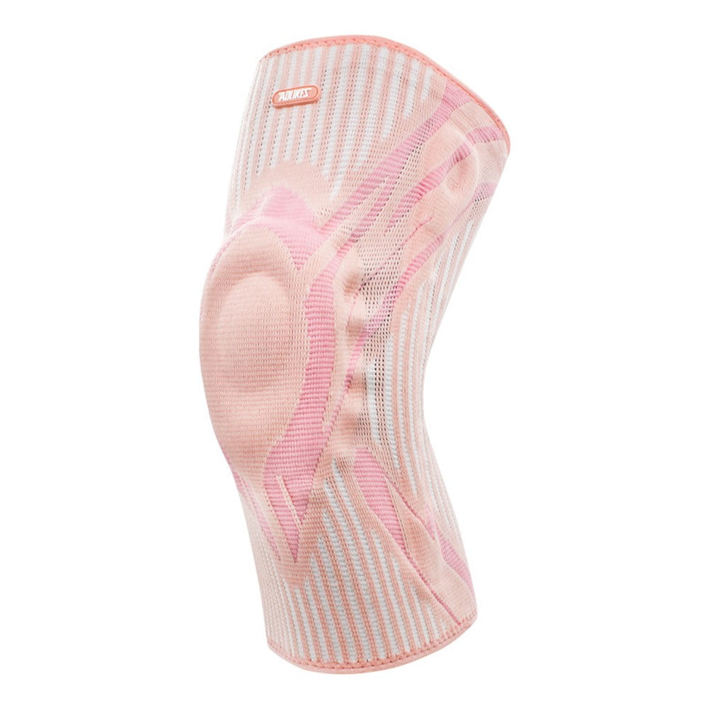 AOLIKES HX-7730 1Pc Shock Absorbing Knitted Knee Brace Fitness Gym Sports Anti-slip Knee Support