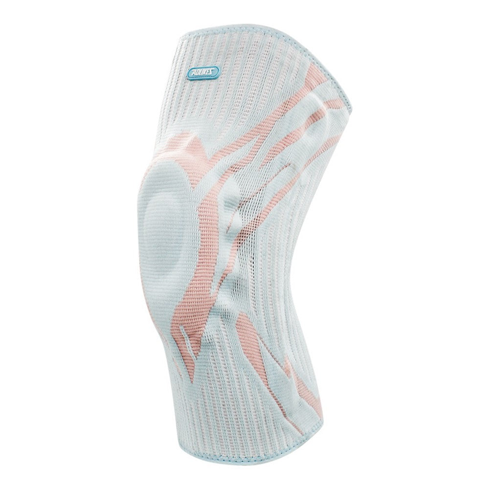 AOLIKES HX-7730 1Pc Shock Absorbing Knitted Knee Brace Fitness Gym Sports Anti-slip Knee Support