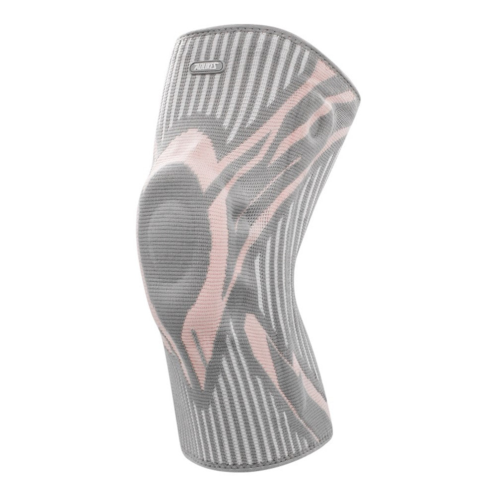 AOLIKES HX-7730 1Pc Shock Absorbing Knitted Knee Brace Fitness Gym Sports Anti-slip Knee Support