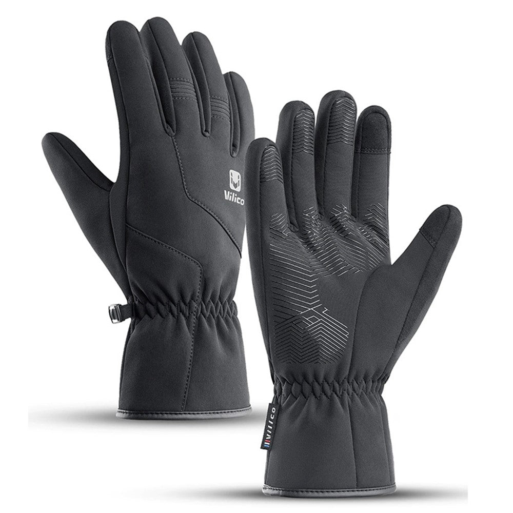 VILICO A0101 One Pair Windproof Gloves Finger Touch Screen Function Hand Protector for Cycling, Fishing