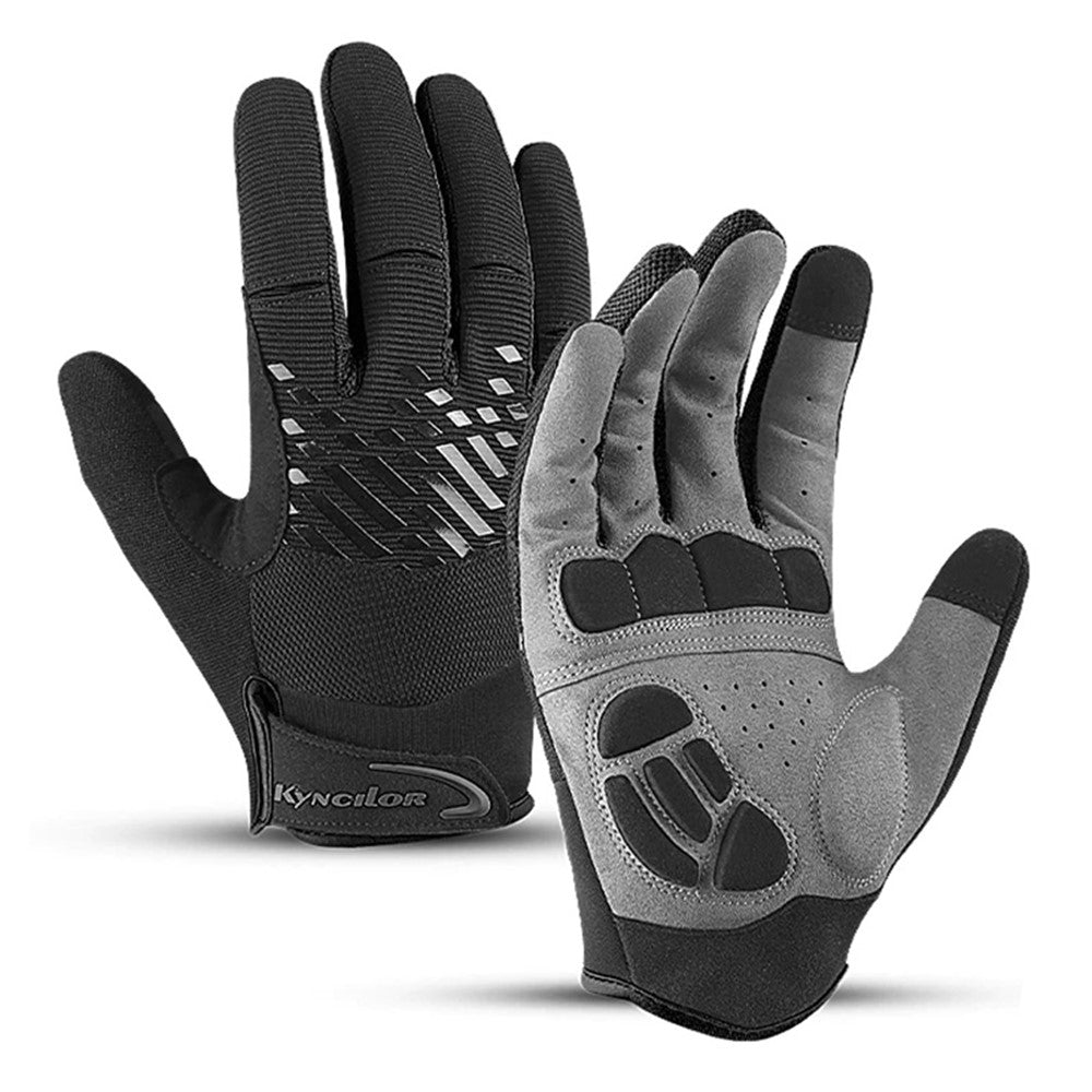 KYNCILOR A0023 1 Pair Breathable Cycling Gloves Touch Screen Bicycle Gloves Shockproof Bike Gloves